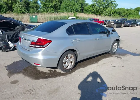 2014 Honda Civic Lx from USA, damaged, VIN 19XFB2F51EE220538